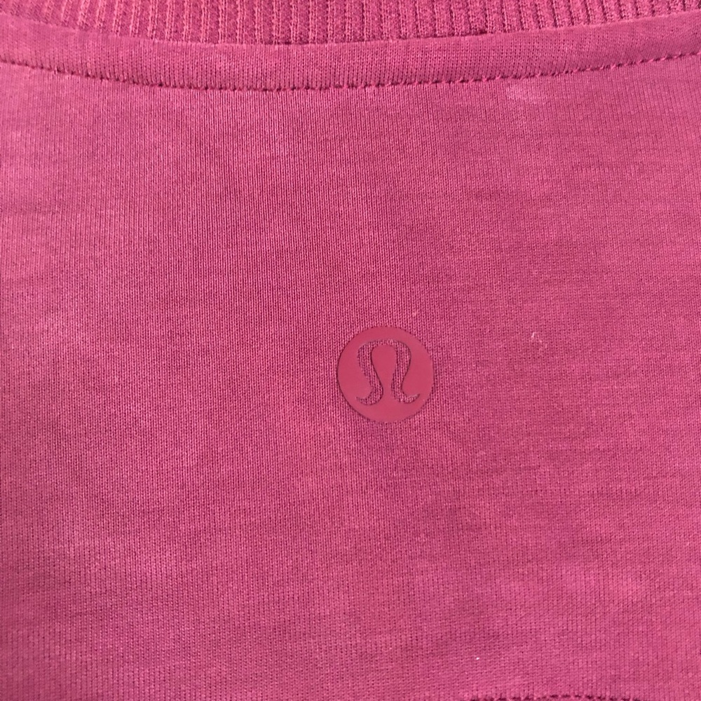 Lululemon Brushed Softstreme Ribbed Half Zip Deep Luxe 2 - Picture 11 of 12